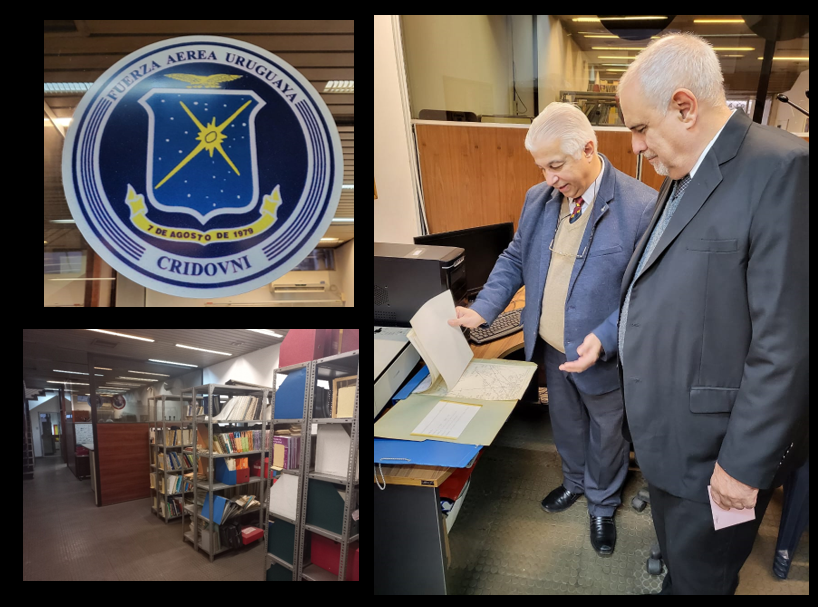 La visita al archivo de la Cridovni en Montevideo (Uruguay) en 2022, nos permitió programar un trabajo conjunto con la casuística metódica realizada en ese país desde 1979. En la foto el Coronel (R) Ariel Sánchez Ríos con el autor de la nota, mostrando algunos de los archivos más antiguos de casos uruguayos. (Archivo C.Ferguson) La visita al archivo de la Cridovni en Montevideo (Uruguay) en 2022, nos permitió programar un trabajo conjunto con la casuística metódica realizada en ese país desde 1979. En la foto el Coronel (R) Ariel Sánchez Ríos con el autor de la nota, mostrando algunos de los archivos más antiguos de casos uruguayos. (Archivo C.Ferguson)
